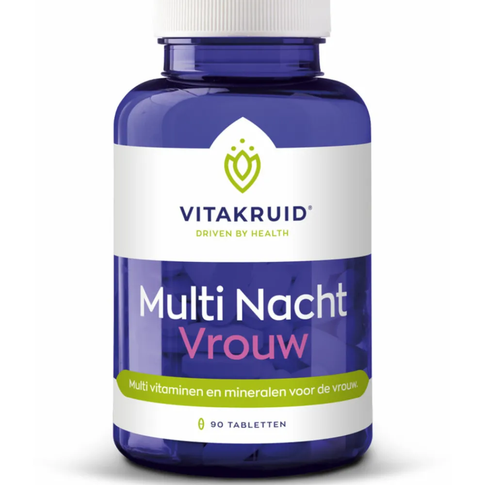 Multi Nacht Vrouw 90 tabletten^Vitakruid