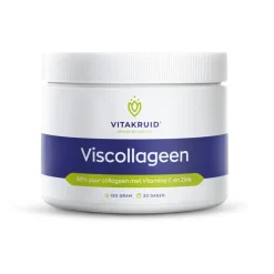Mineralen<Vitakruid Pure Viscollageen Poeder Met C en Zink 130 gr