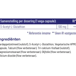 S-Acetyl-L-Glutathion 90 vegacapsules^Vitakruid Online