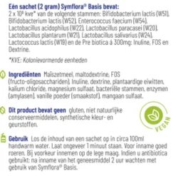 Speciale Bestanddelen&lt;Vitakruid Symflora Basis 30 sachets