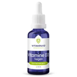 Vitamine D3 druppels Vegan 30 ml^Vitakruid Outlet