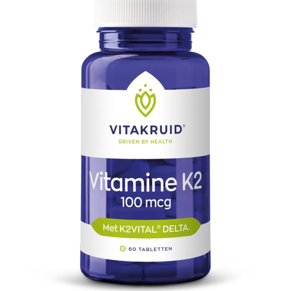 Vitamine K2 100 Mcg 60 tabletten^Vitakruid Clearance