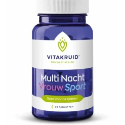 Vitaminen Vrouw<Vitakruid Vrouw Sport Multi Dag Nacht 60 tabletten