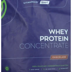 Sportvoeding & Drank<Vitakruid Whey Protein Concentrate Chocolade 900 gr