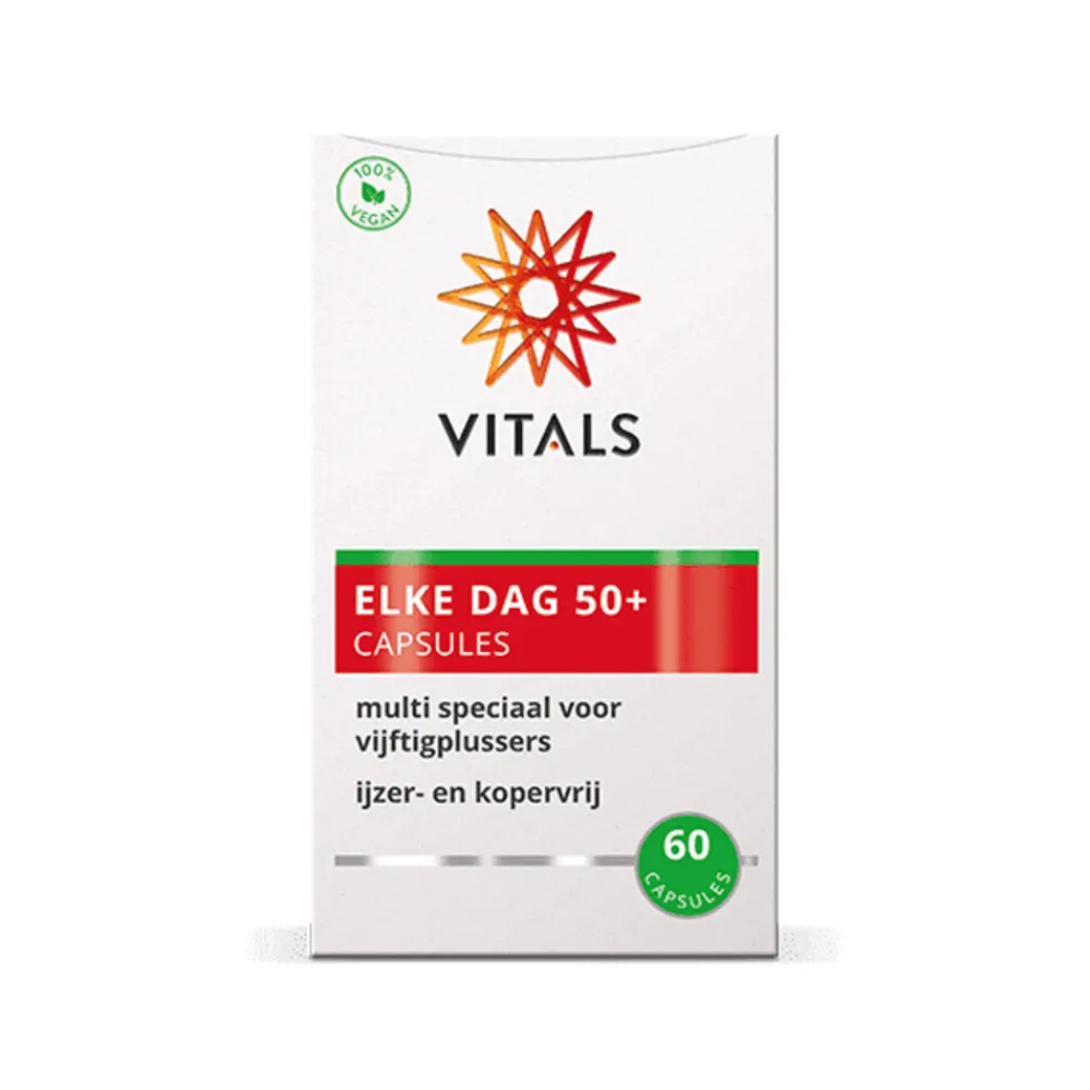 Elke Dag 50+ 60 capsules^Vitals Discount
