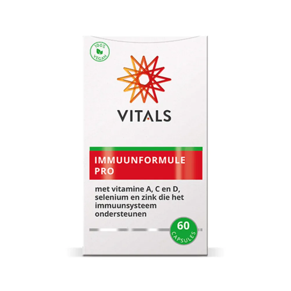 Weerstand & Energie<Vitals Immuun Formule Pro 60 capsules