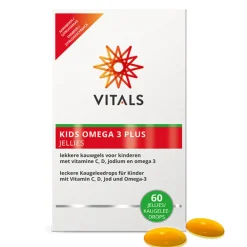 Vitaminen & Supplementen|Speciale Bestanddelen<Vitals Kids Omega 3 Plus Jellies 60 stuks
