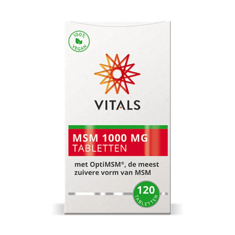Outlet Msm 1000mg 120 tabletten Mineralen