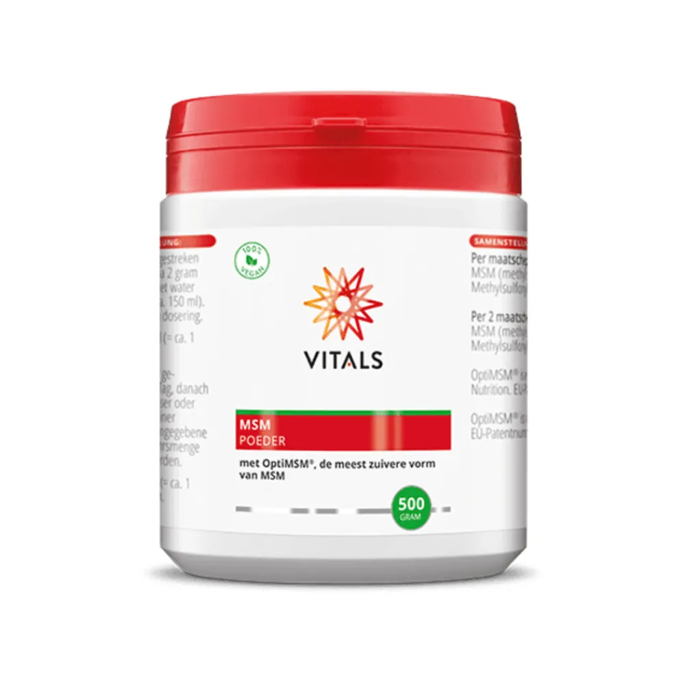 Hot Msm Poeder 500 gr Mineralen