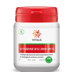 Vitamine B12 2000mcg 100 zuigtabletten^Vitals Online