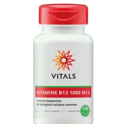 Vitaminen<Vitals Vitamine B12 Methyl 1000 mcg 100 tabletten