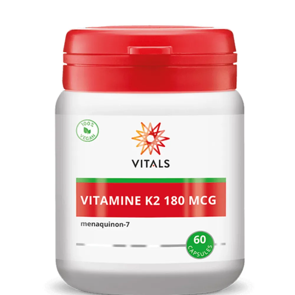Best Vitamine K2 180mcg 60 capsules Vitaminen
