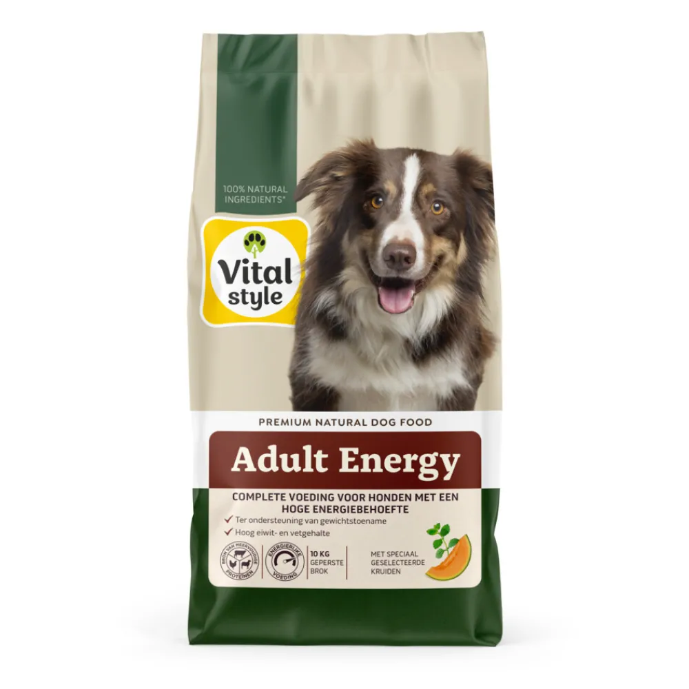 Adult Energie Hondenvoer 10 kg^Vitalstyle Best