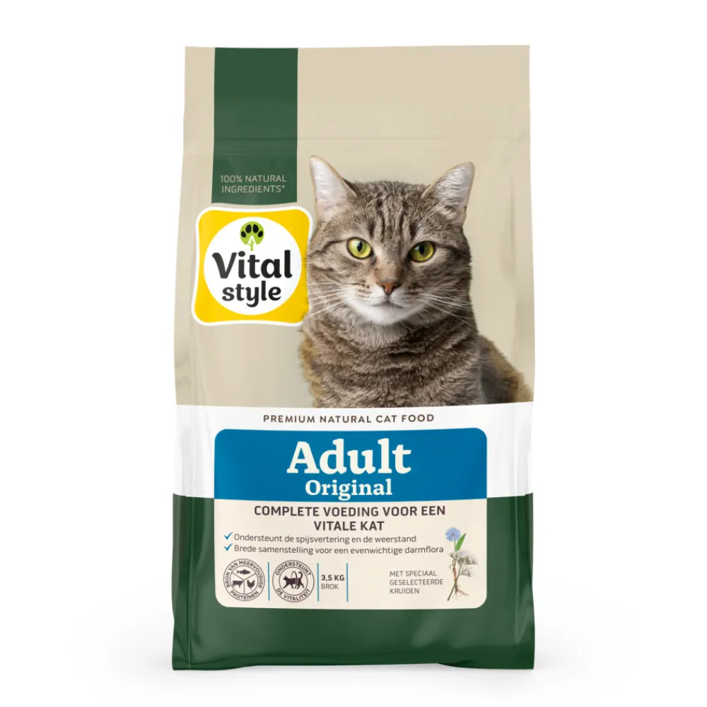 Adult Original Kattenvoer 3,5 kg^Vitalstyle Discount