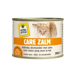 New Kattenvoer Blik Care Zalm 200 gr Kattenvoer