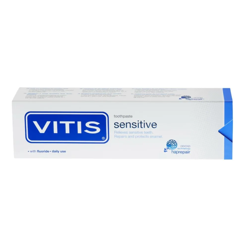 Specialistische Mondverzorging|Spoelen & Poetsen<Vitis Tandpasta Sensitive 75 ml