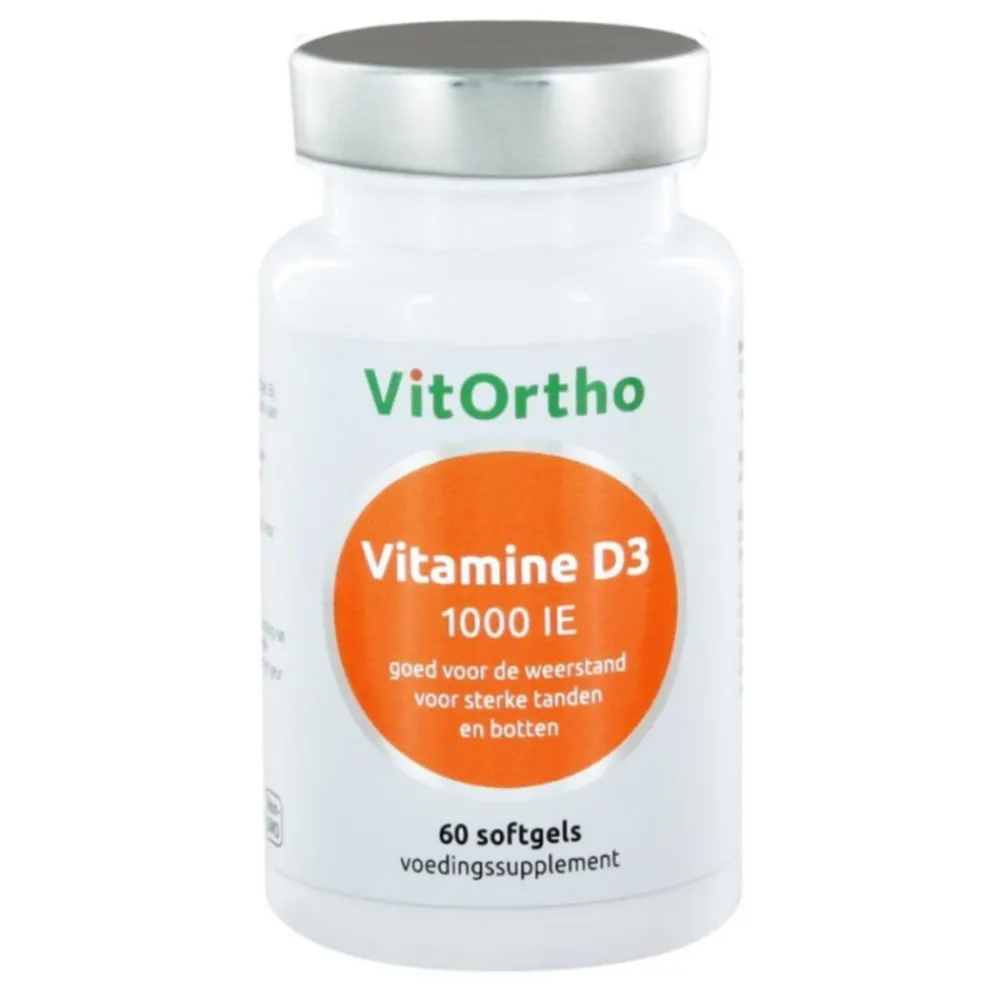 Vitaminen<Vitortho D3 1000Ie 60 softgels