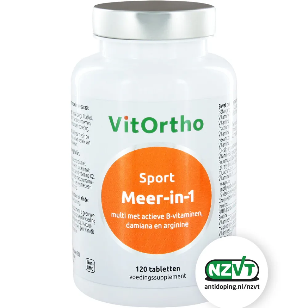 Multi Vitaminen En Mineralen<Vitortho Meer In 1 Sport 120 tabletten