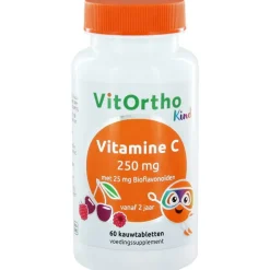 Vitamine C 250 Kind 60 kauwtabletten^Vitortho Clearance