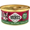 Kattenvoer<Voskes Kattenvoer Nat Gelei Tonijn & Rundvlees 85 gr