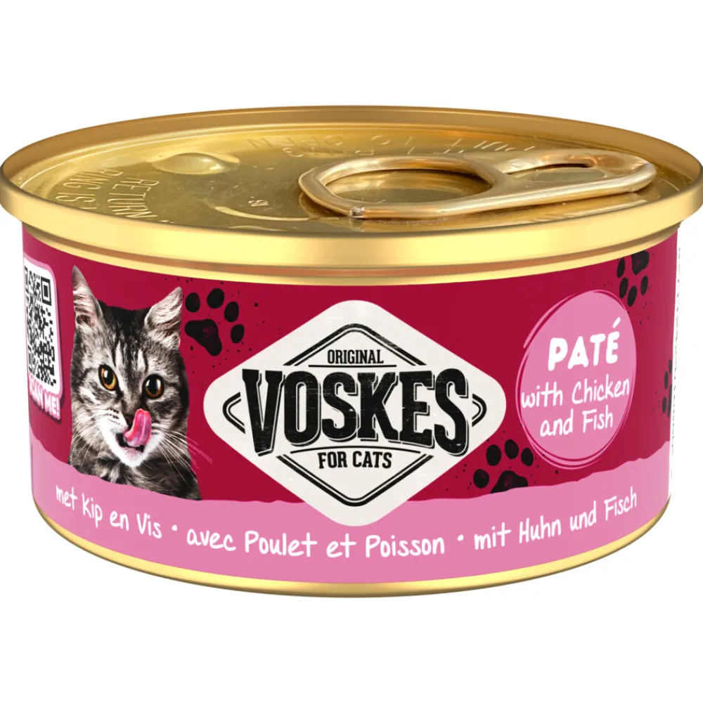 New Kattenvoer Nat Paté Kip & Vis 85 gr Kattenvoer