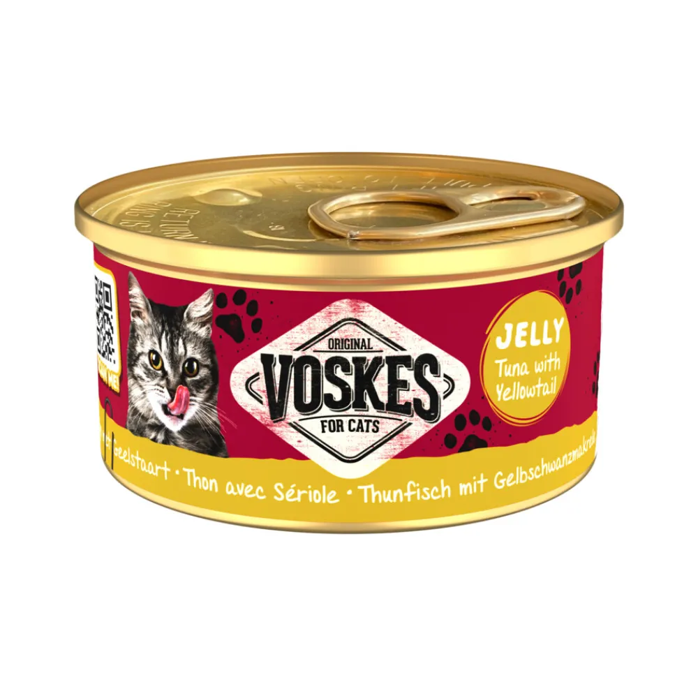 Clearance Kattenvoer Nat Tonijn met Geelstaart 85 gr Kattenvoer