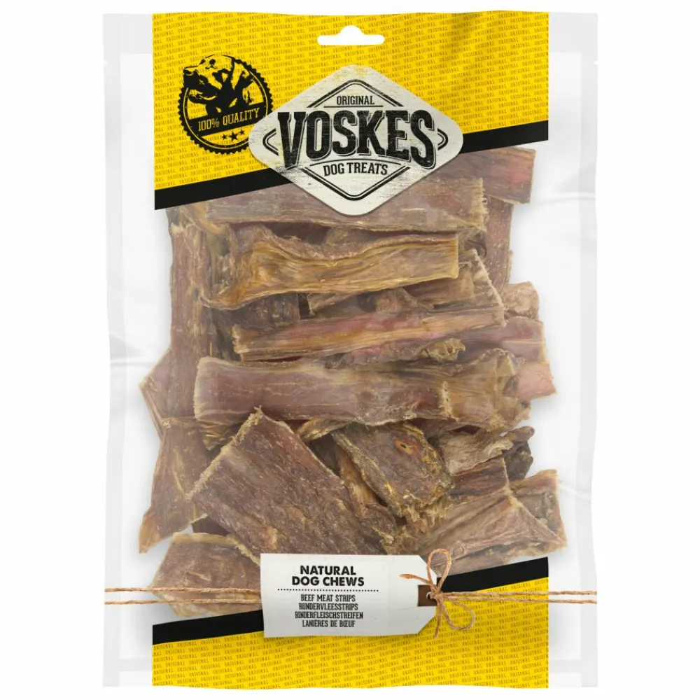 Snacks<Voskes Runderstrips 400 gr