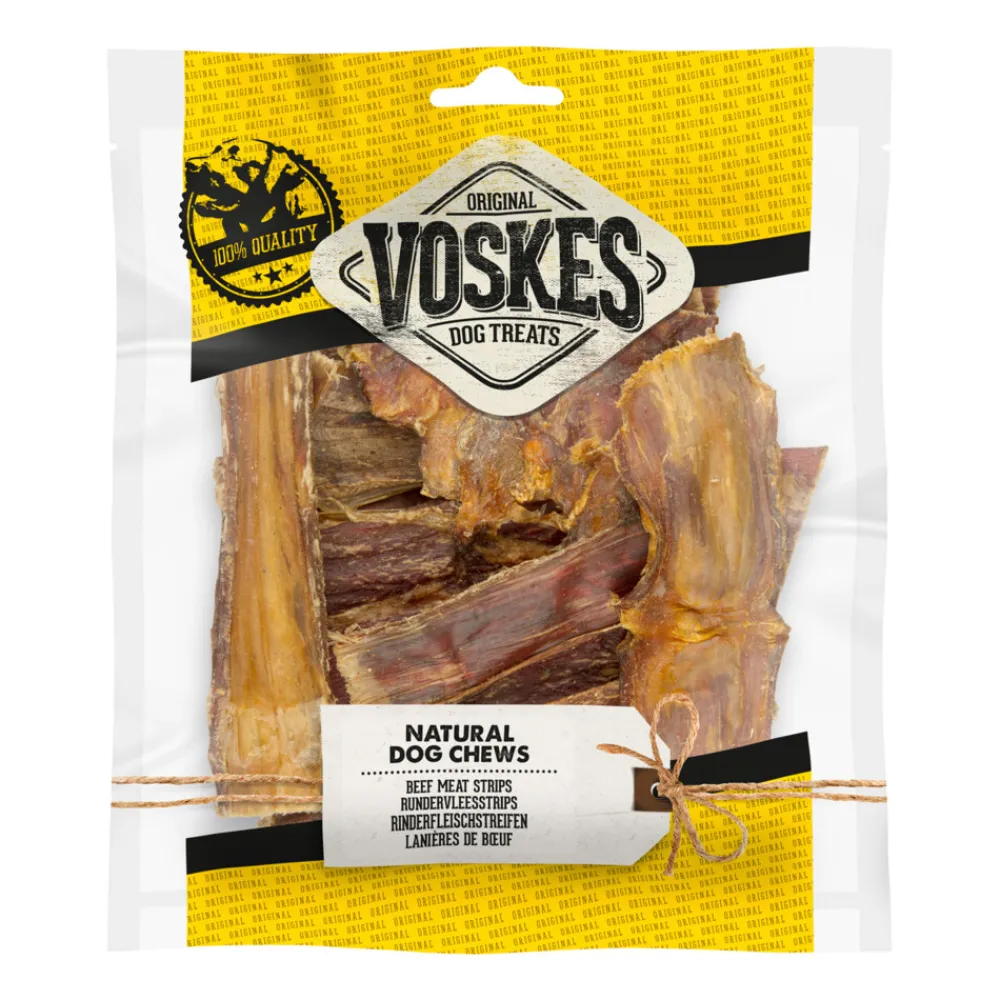 Snacks<Voskes Runderstrips 100 gr