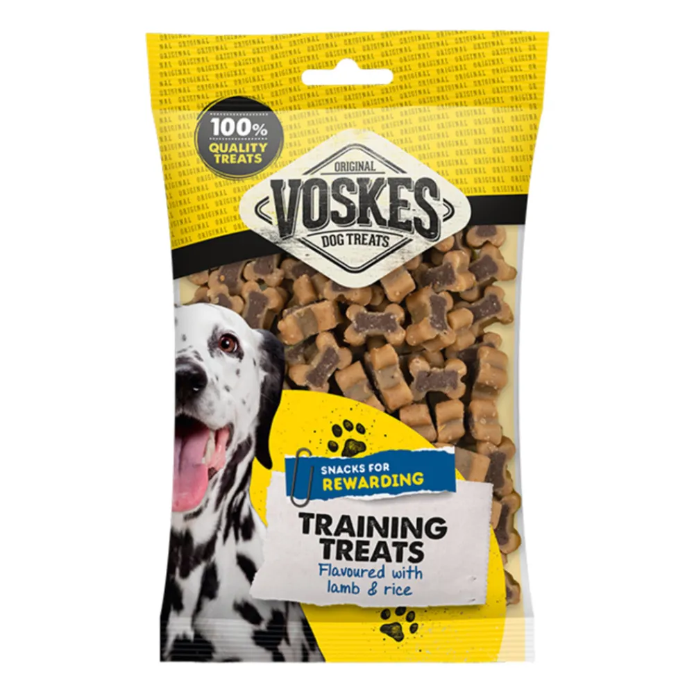 Snacks<Voskes Training Lam en Rijst 200 gr