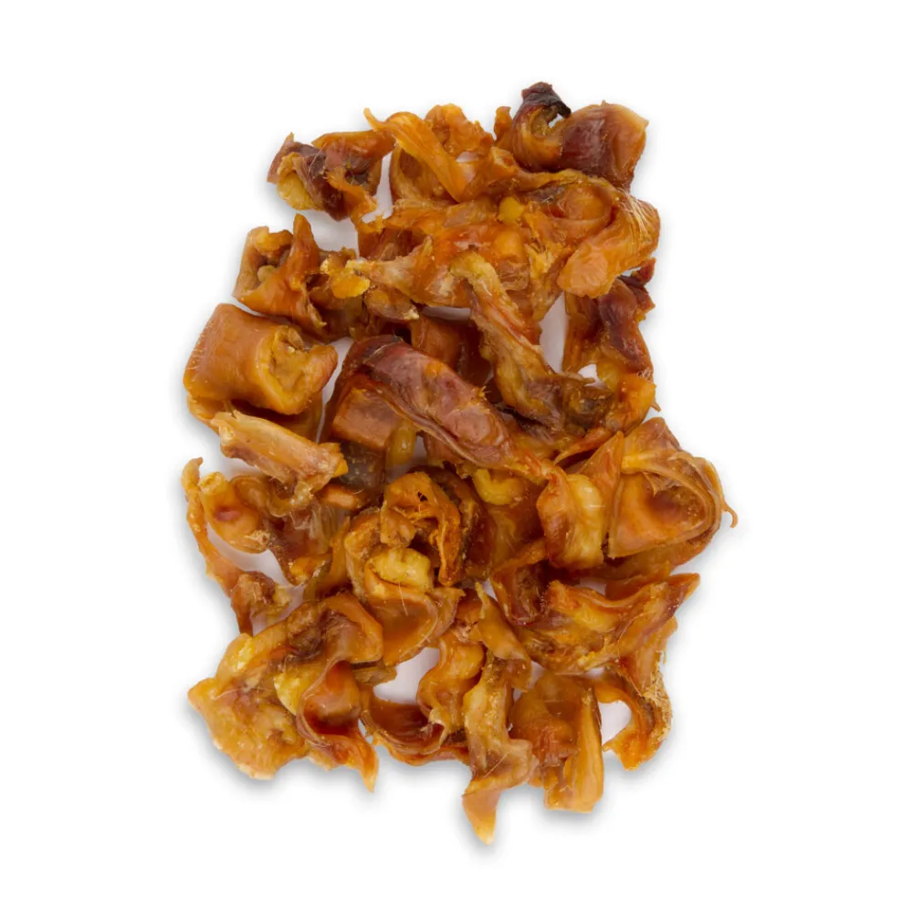 Snacks<Voskes Varkensoorstukjes 200 gr