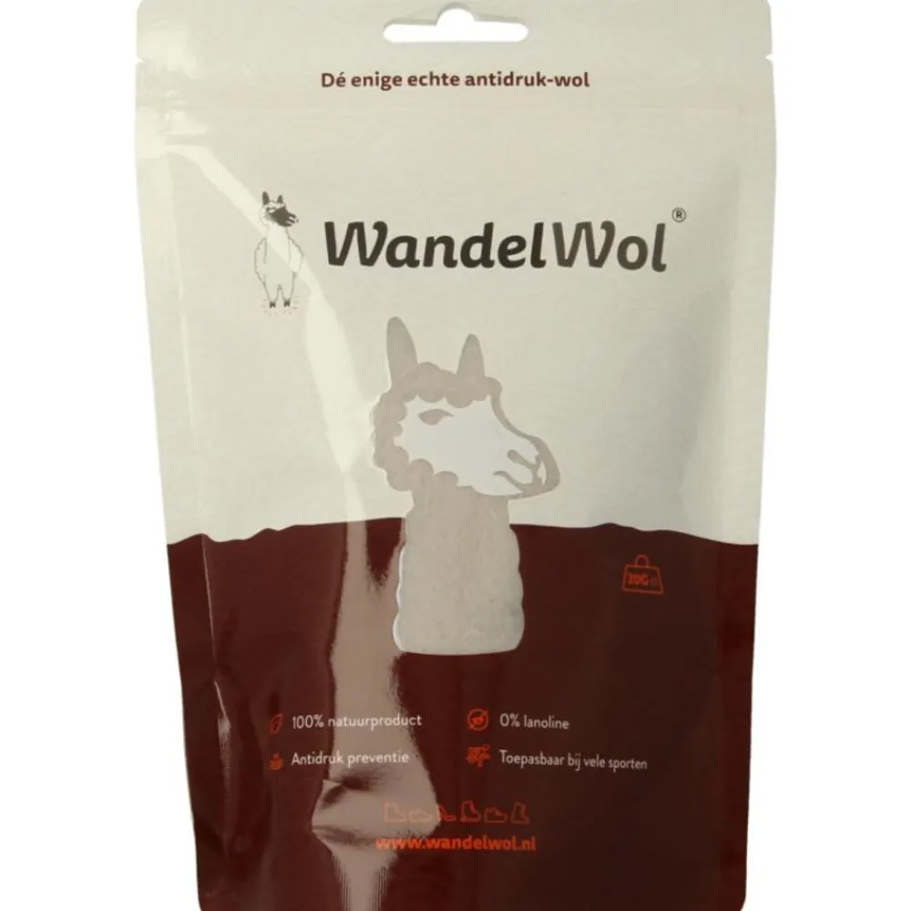 Verbandmiddelen<WandelWol Antidruk-Wol Lanolinevrij 20 gr