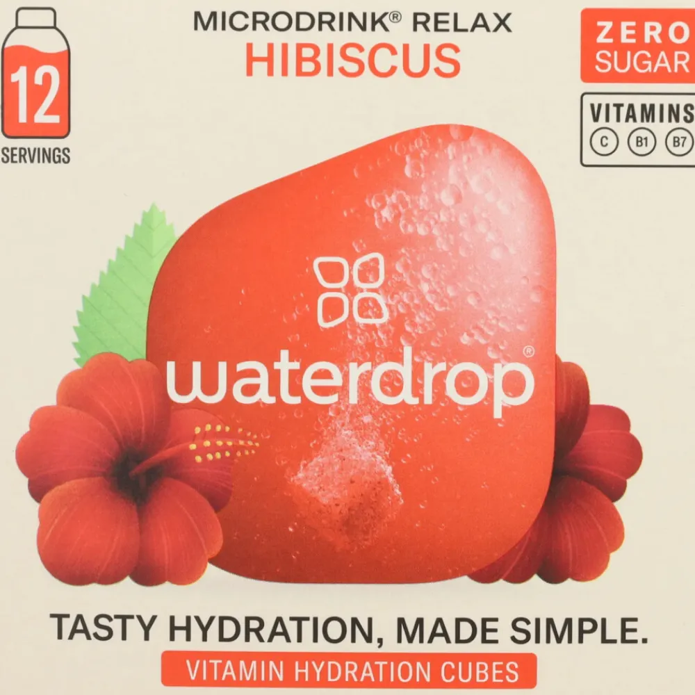 New Microdrink Hydratatieblokjes Relax 12 stuks Dranken