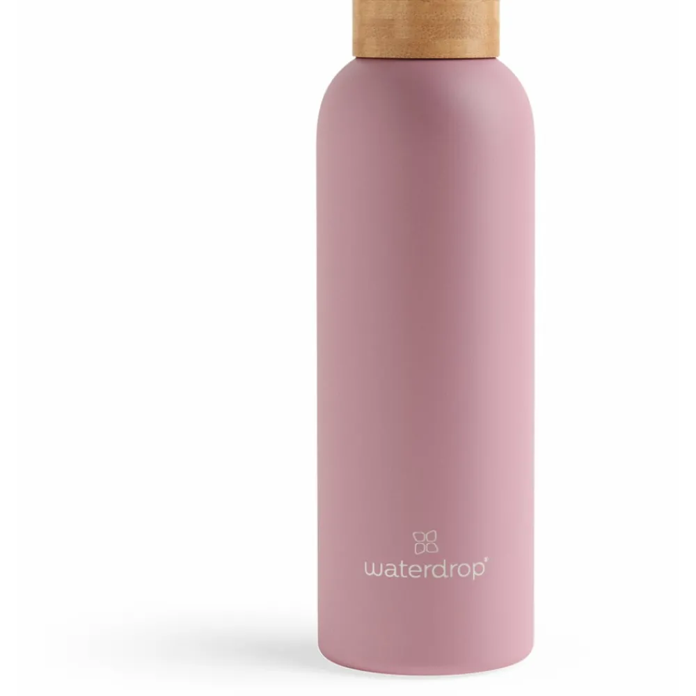 Outlet Steel Bottle Pastel Pink Matt 600 ml Naar School|Zelfzorg