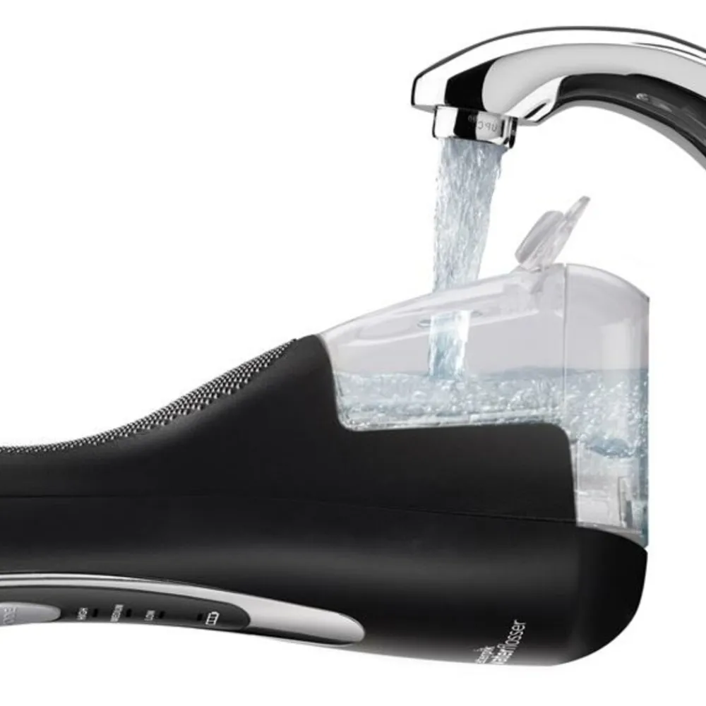 Hot Waterflosser Draadloos Advanced WP-582EU Black Flossen & Ragen