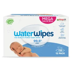 Babydoekjes<WaterWipes Billendoekjes 12x60 stuks = 720 stuks