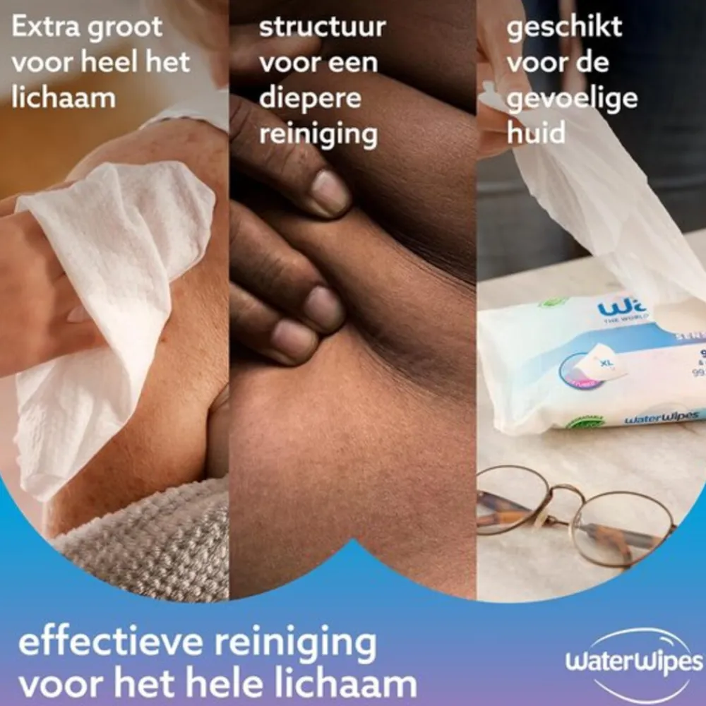 Online Volwassen Doekjes Sensitive 6x30 = 180 stuks Intiemhygiëne|Reiniging