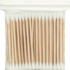 Clearance Wattenstaafjes Hout in een Doosje 100 stuks Reiniging