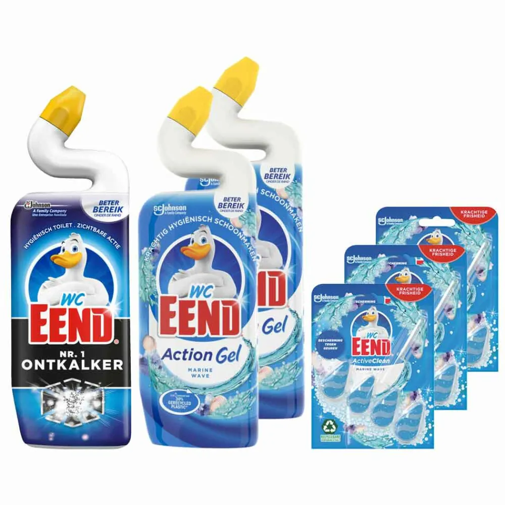 Toiletartikelen<WC Eend Marine Pakket