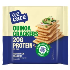 Snacks & Tussendoortjes<WeCare High Protein Crackers Quinoa 100 gr