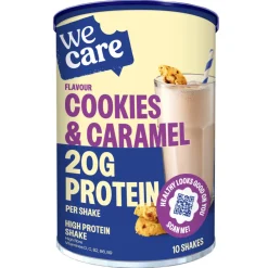 High protein Shake Cookies & Caramel 340 gr^WeCare Outlet