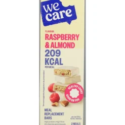 Meal Replacement Bars Raspberry Almond 116 gr^WeCare Outlet
