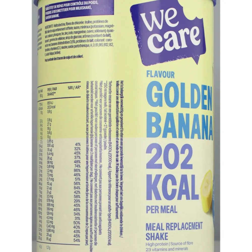 Dranken<WeCare Meal Replacement Shake Golden Banana 436 gr