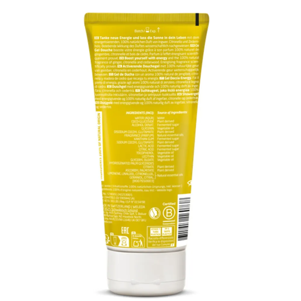 Aroma Shower Douchegel Energy 200 ml Bad & Douche