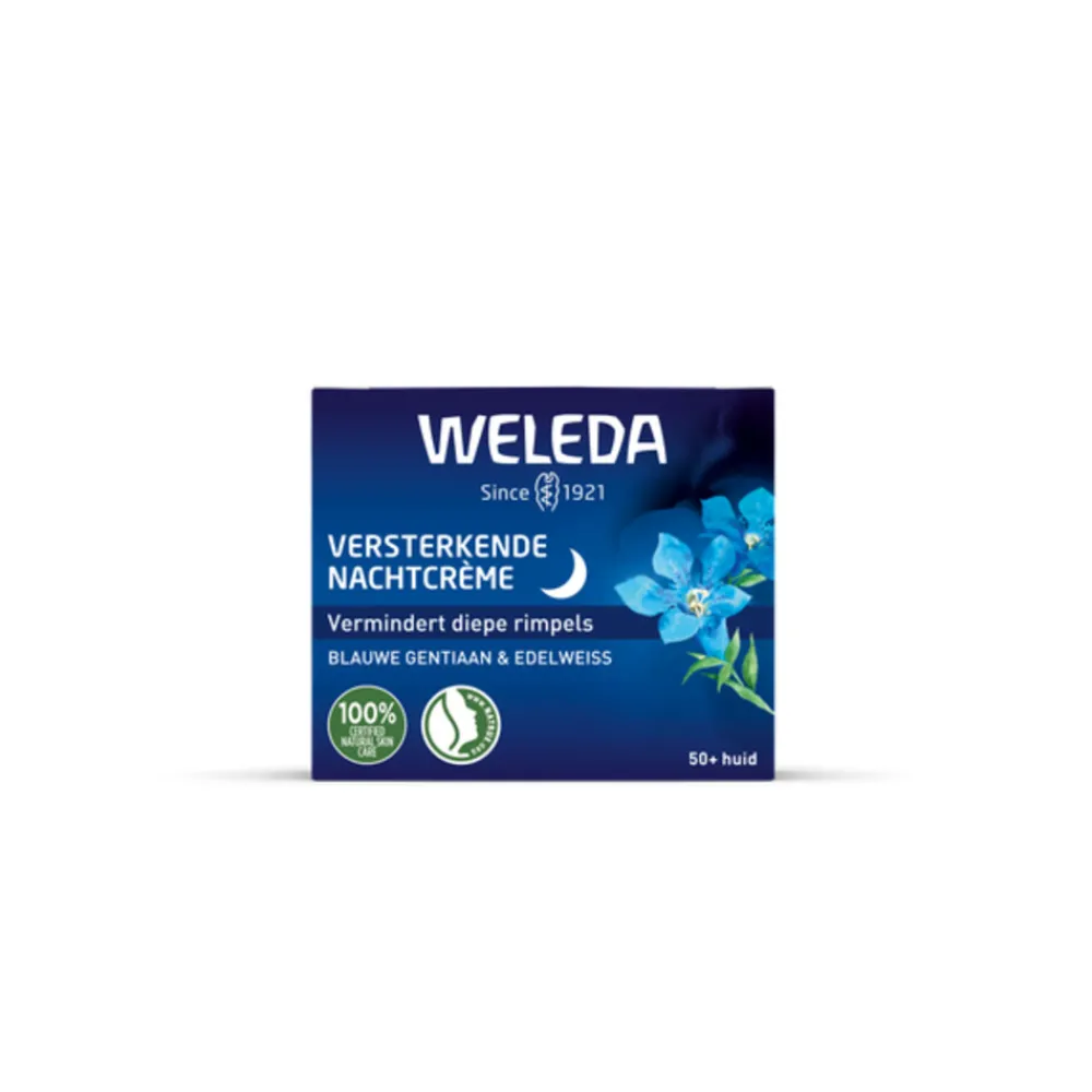 Online Blauwe Gentiaan & Edelweiss Versterkende Nachtcrème 40 ml Dag- & Nachtcrème
