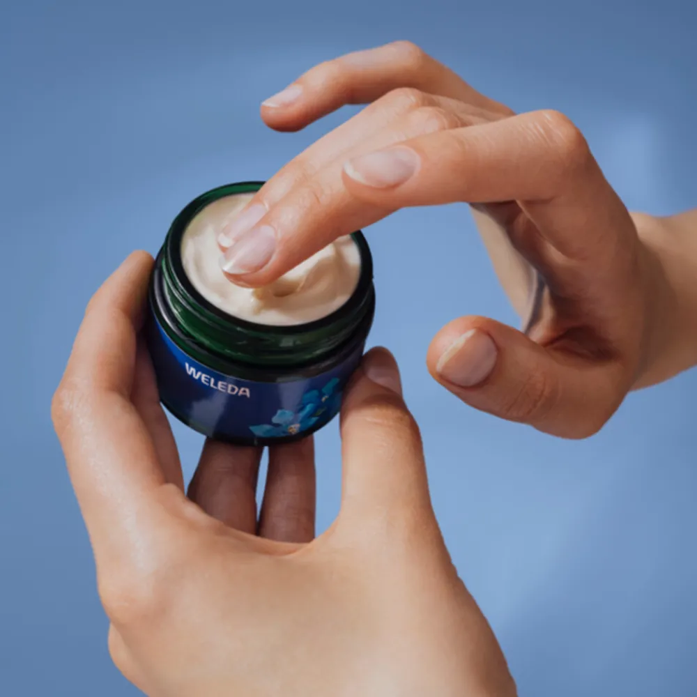 Online Blauwe Gentiaan & Edelweiss Versterkende Nachtcrème 40 ml Dag- & Nachtcrème