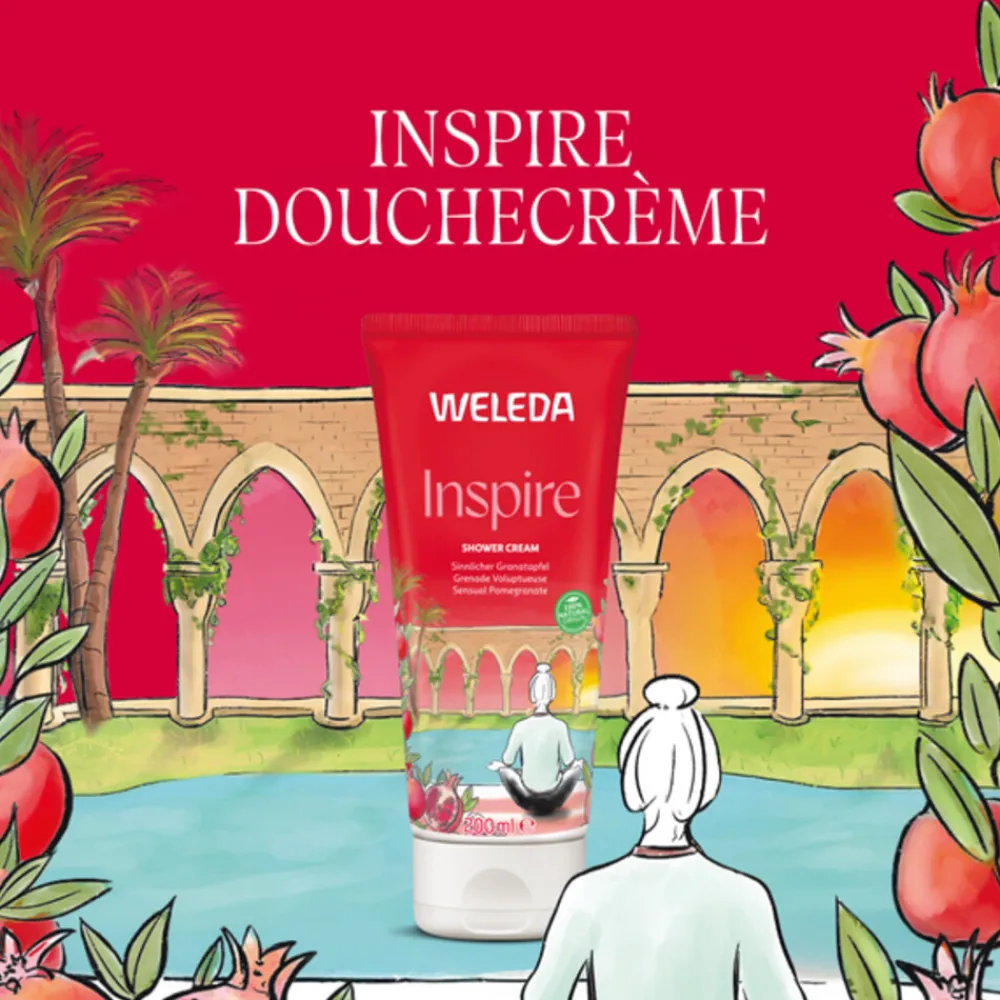 Granaatappel Inspire Douchecrème 200 ml^WELEDA