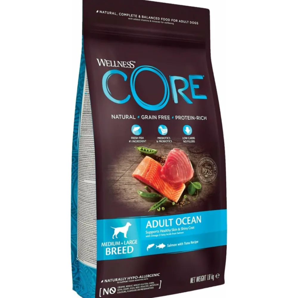 Hondenvoer Ocean Zalm - Tonijn 1,8 kg^Wellness Core