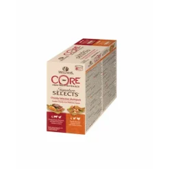 Kattenvoer<Wellness Core Kattenvoer Signature Selects Chunky 8-pack 8 x 79 gr