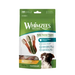 Toothbrush Star Medium Voordeelverpakking 7 stuks^Whimzees Clearance