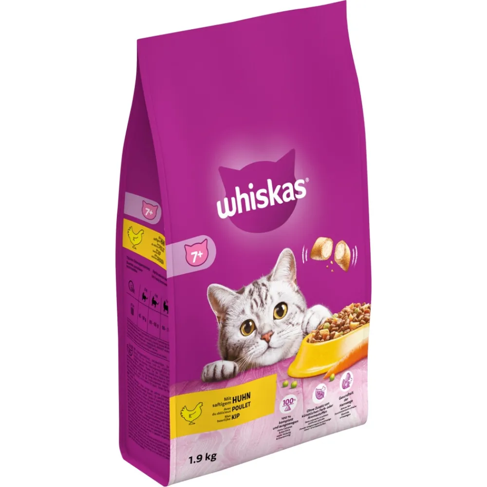 Discount 7+ Adult Katten Droogvoer Kip 1,9 kg Kattenvoer